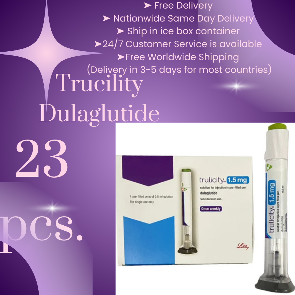 Trucility Dulaglutide Package of 23 Slimming Pens Available in 0.75 mg, 1.5 mg, 3 mg, 4.5 mg