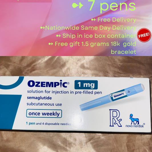 Ozempic® (semaglutide) 7 Pens injection 1 mg Appetite Suppressants/ 7 Pieces, Ship from Manila Philippines