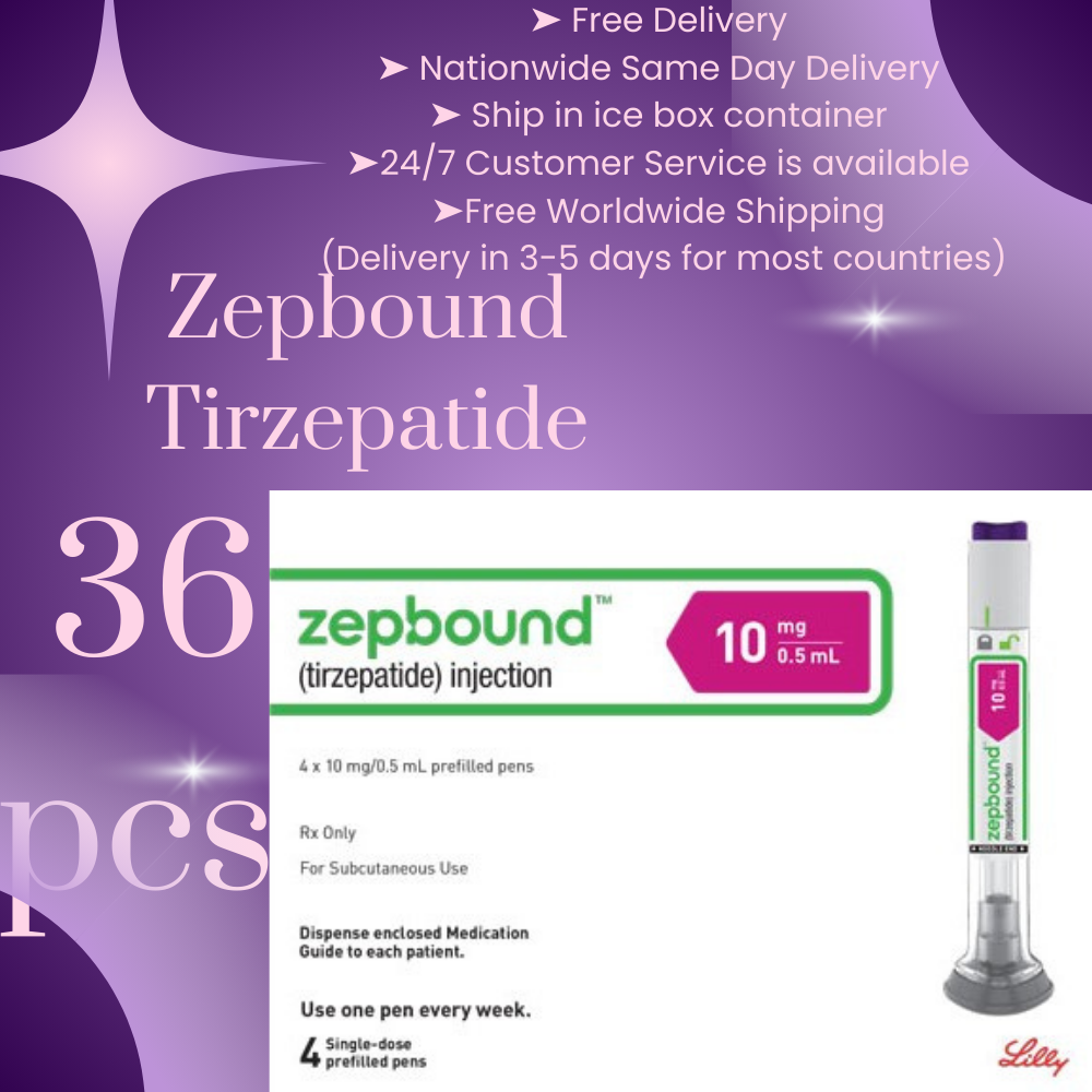 Zepbound Tirzepatide  7.5 mg, From Package of 72 pens 2.5 mg, 5 mg, 7.5 mg, 10 mg, 12.5 mg, 15 mg, Ship from Philippines