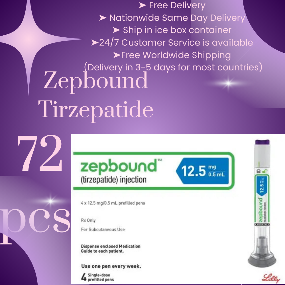 Zepbound Tirzepatide 5 mg 18 Pens, Choice of 2.5 mg, 5 mg, 7.5 mg, 10 mg, 12.5 mg, 15 mg, Ship from Philippines