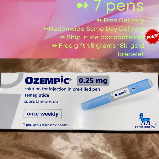 Ozempic® (semaglutide) 7 Pens injection 0.25 mg Appetite Suppressants/ 7 Pieces, Ship from Manila Philippines