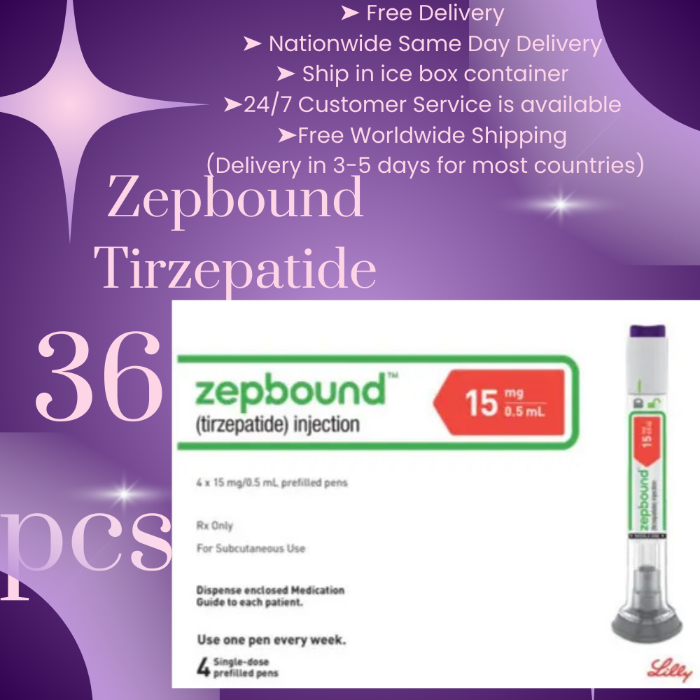 Zepbound Tirzepatide 5 mg 18 Pens, Choice of 2.5 mg, 5 mg, 7.5 mg, 10 mg, 12.5 mg, 15 mg, Ship from Philippines