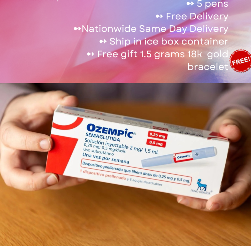 Ozempic® (semaglutide) 5 Pens injection 0.25 mg & 0.50 mg Appetite Suppressants/ 5 Pieces, Ship from Manila Philippines