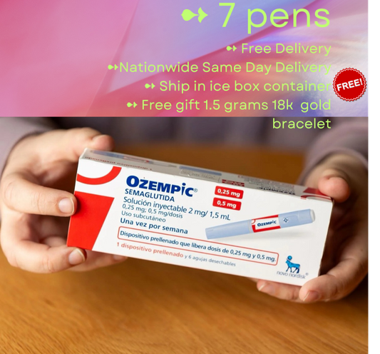 Ozempic® (semaglutide) 7 Pens injection 0.25 mg & 0.50 mg Appetite Suppressants/ 7 Pieces, Ship from Manila Philippines