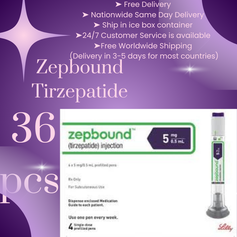 Zepbound Tirzepatide 5 mg 18 Pens, Choice of 2.5 mg, 5 mg, 7.5 mg, 10 mg, 12.5 mg, 15 mg, Ship from Philippines