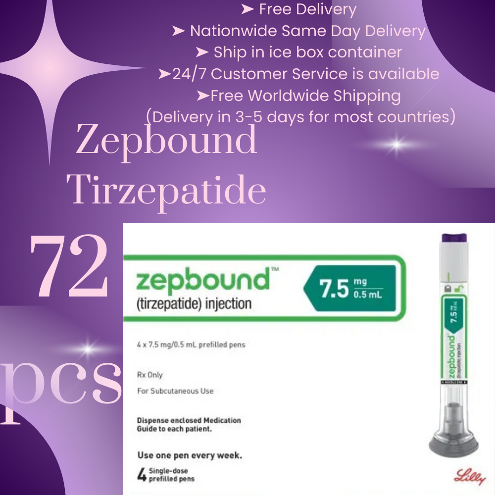 Zepbound Tirzepatide 5 mg 18 Pens, Choice of 2.5 mg, 5 mg, 7.5 mg, 10 mg, 12.5 mg, 15 mg, Ship from Philippines