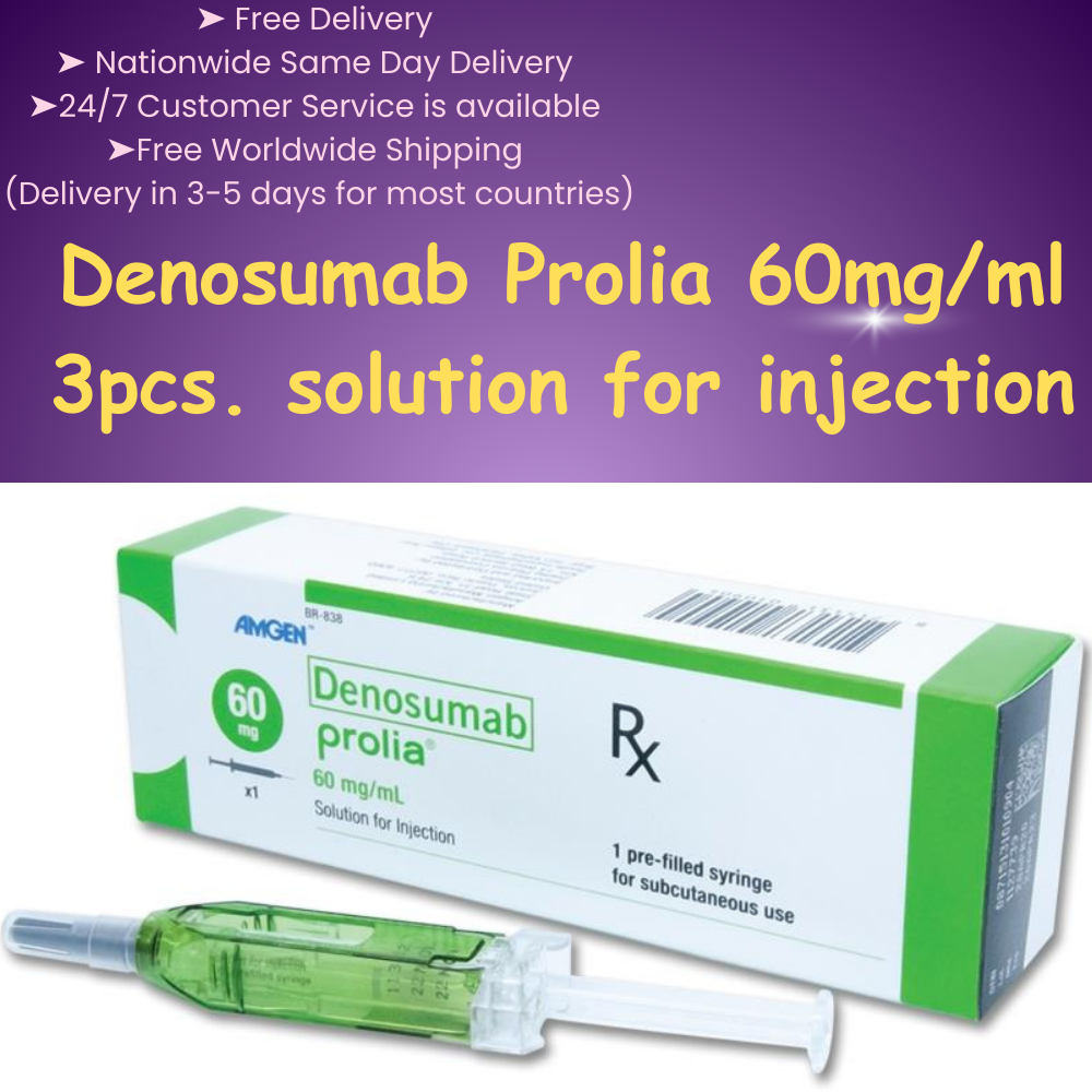 Denosumab Prolia 60mg/ml 3pcs Solution For Injection LIMITED STOCKS