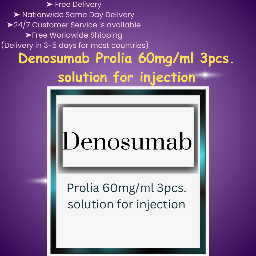 Denosumab Prolia 60mg/ml 3pcs Solution For Injection LIMITED STOCKS